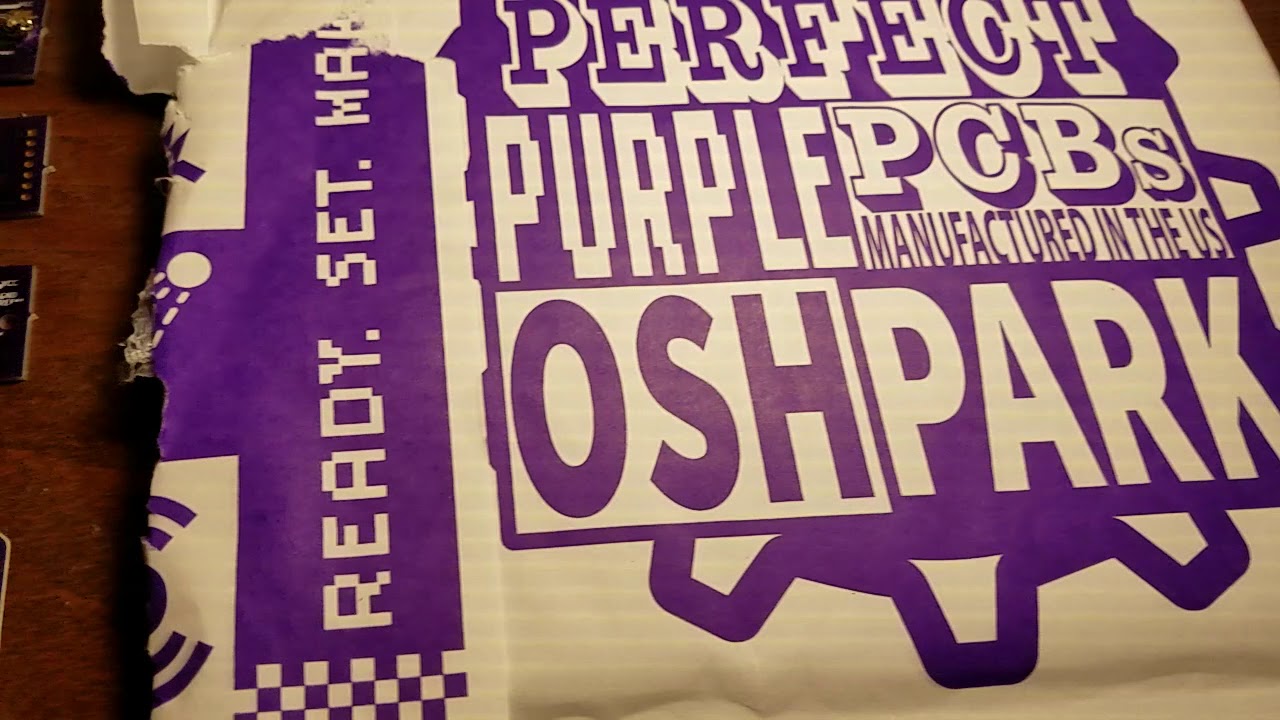 I got my OSHPark PCB!