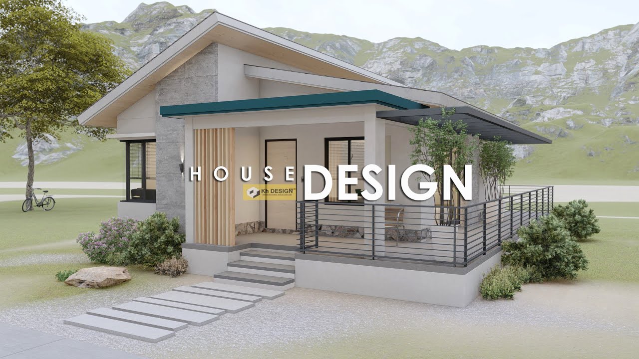 SMALL HOUSE DESIGN | 8.00m x 12.50m (100 sqm) | 3 BEDROOM