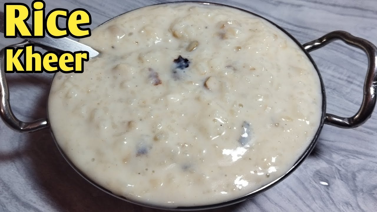 रबड़ीदार चावल की खीर बनाने का आसान तरीका |Instant kheer recipe |Creamy Rice kheer recipe|Rice kheer 
