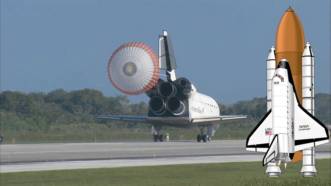 Uzay Mekiğinin İniş Anı (Space Shuttle Landing)