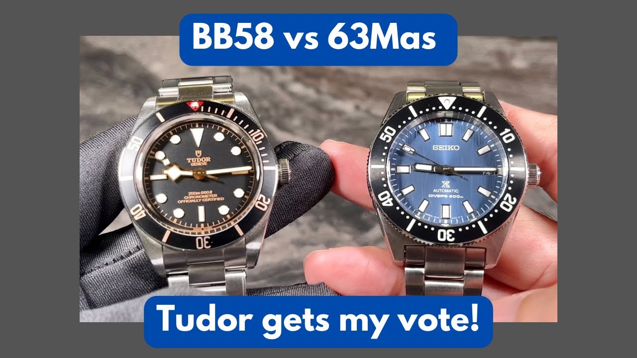 BB58 vs 63Mas Comparison - The Tudor gets my vote!