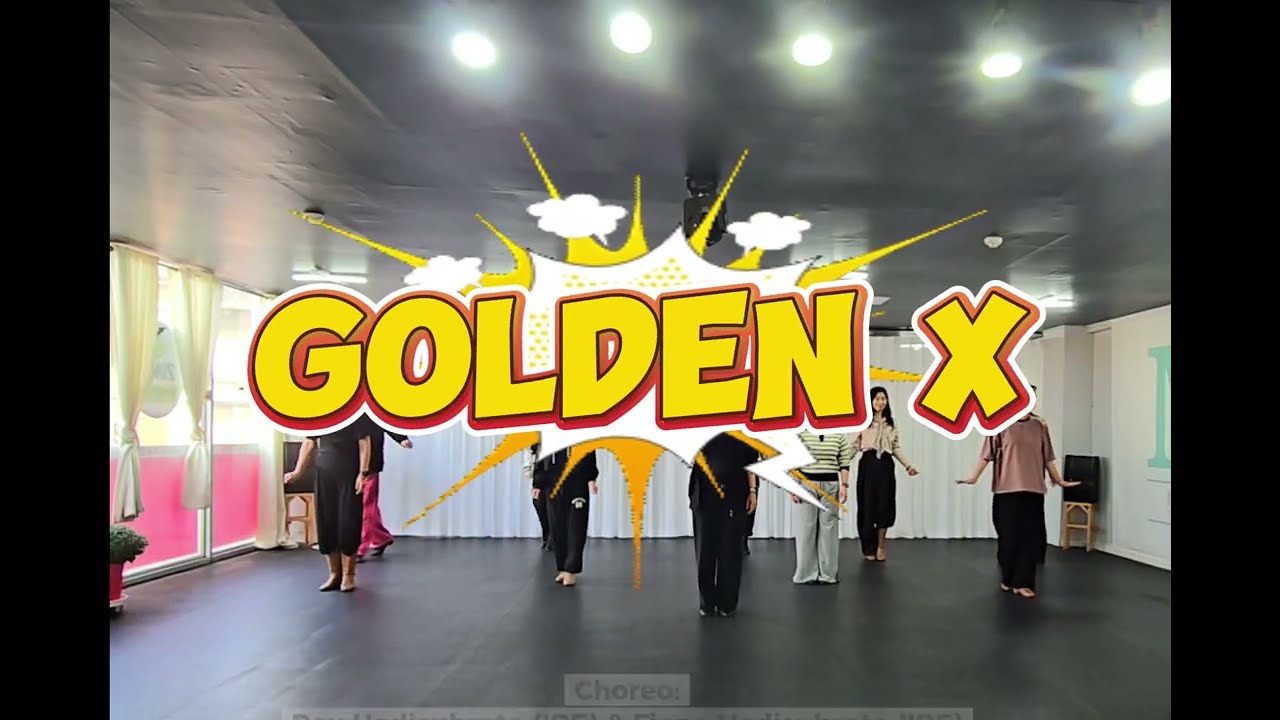 🌱Golden X Linedance | 골든X 라인댄스  |  Advanced Phrased  | Demo | 취미라인댄스