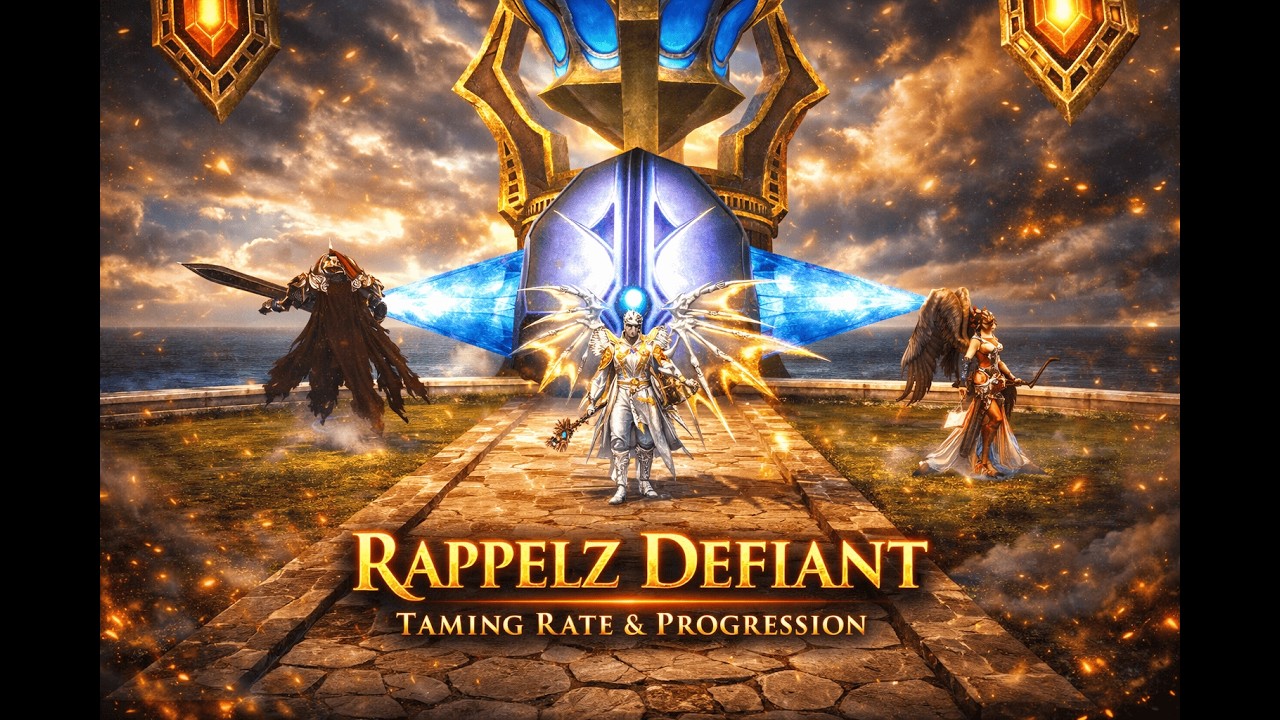 RAPPELZ DEFIANT - TAME RATE & PROGRESSION