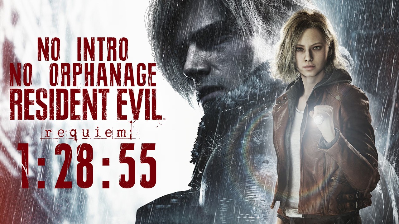 Resident Evil 9: Requiem NG+ No Intro Speedrun 1:28:55 (WORLD RECORD)
