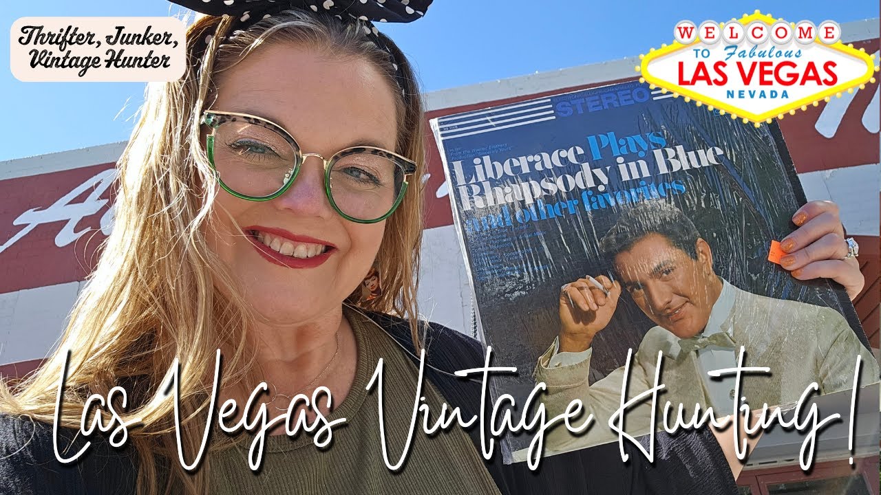 My DREAM MCM Pieces FOUND In Vegas! Antique Alley Antique Mall | Shop With Me!