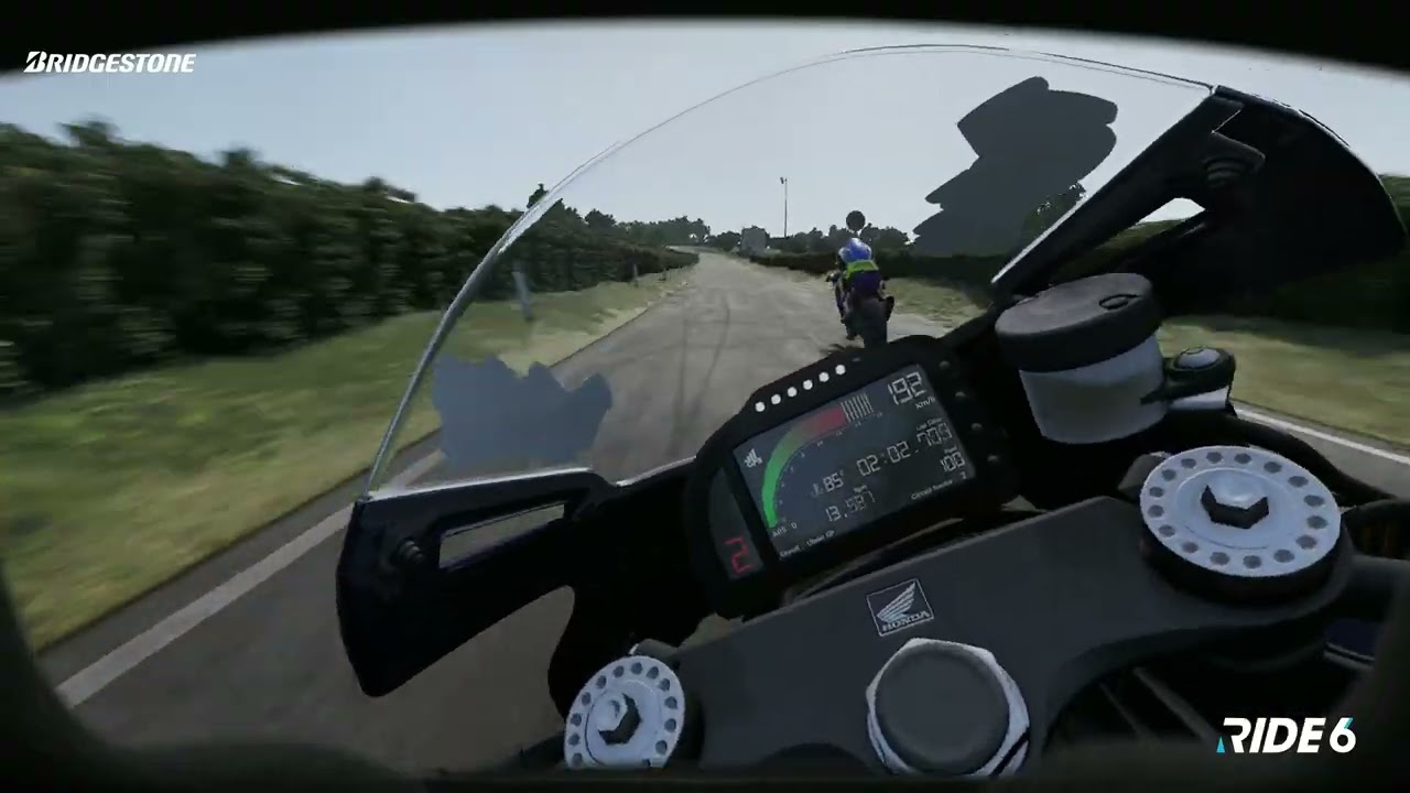 POV Helmet Danger Circuit Ulster GP Honda CBR 1000RR Fireblade SP