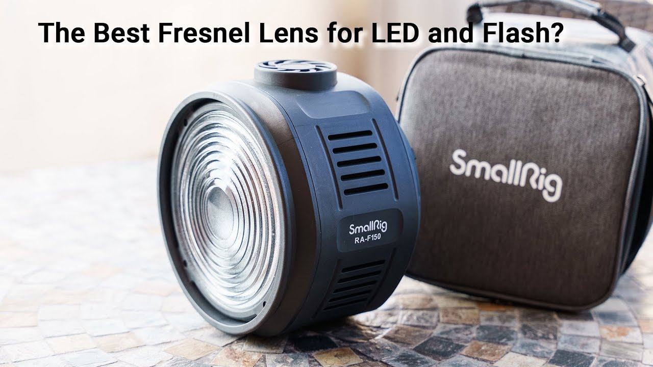 SmallRig RA-F150 Fresnel Lens for LED and Flash. Ft. Amaran 200xs, Inkee GC60, Godox AD200, AD600.