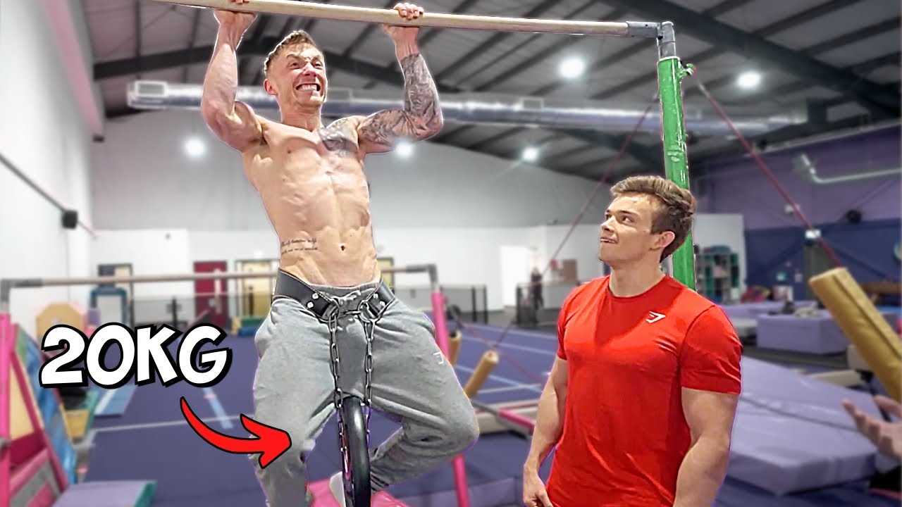 Worlds Hardest 'Weighted Bodyweight Challenge' Olympic Gymnast Vs Calisthenics Pro? ft Stan Browney