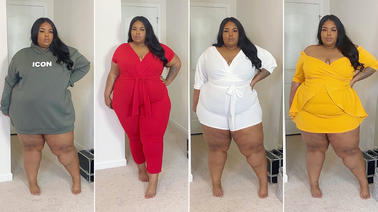 Sliding Through w/ a boohoo Plus Size - Curve Try-On Haul!