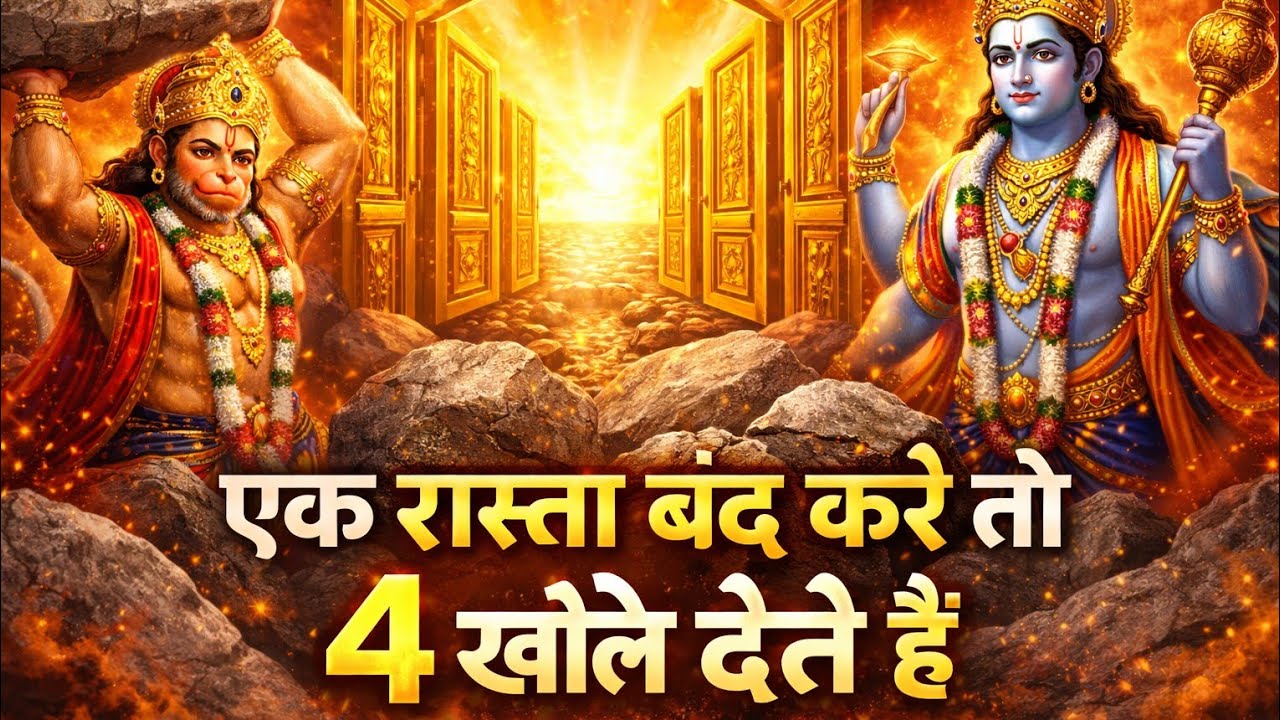 एक रास्ता बंद हो तो चार ये खोलता है – हनुमान भजन |  Hanuman Bhajan | Hanuman Chalisa Live