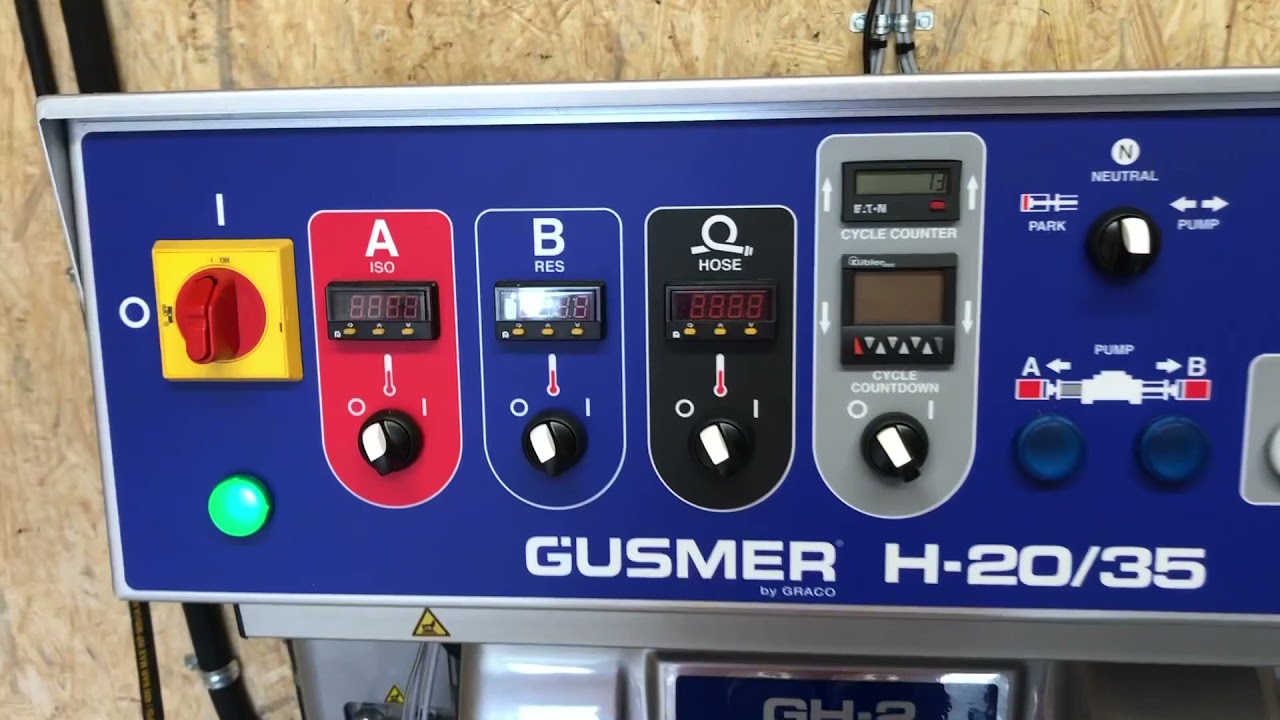 SPRAY FOAM RIG GRACO GH-2 WITH DATA TRACKING