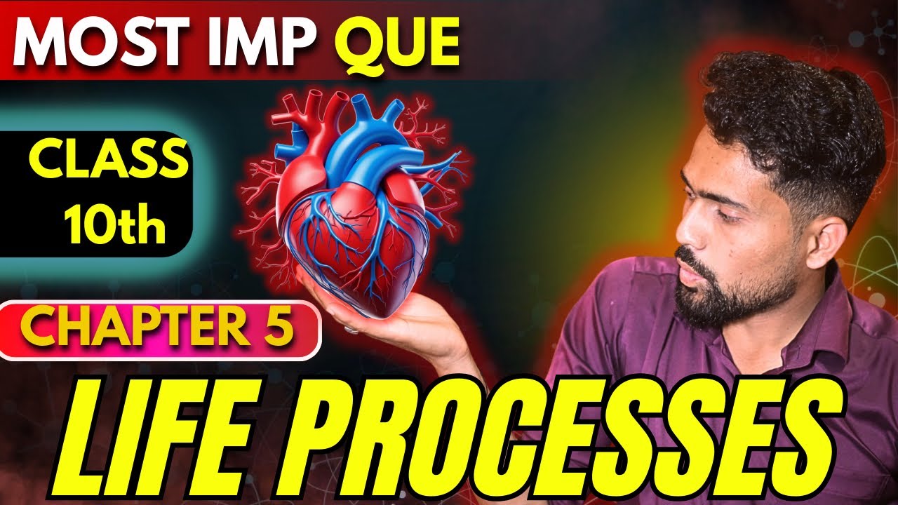 Class 10 Science Chapter 5 Life Processes Important Questions 🔥 | Board Exam 2026