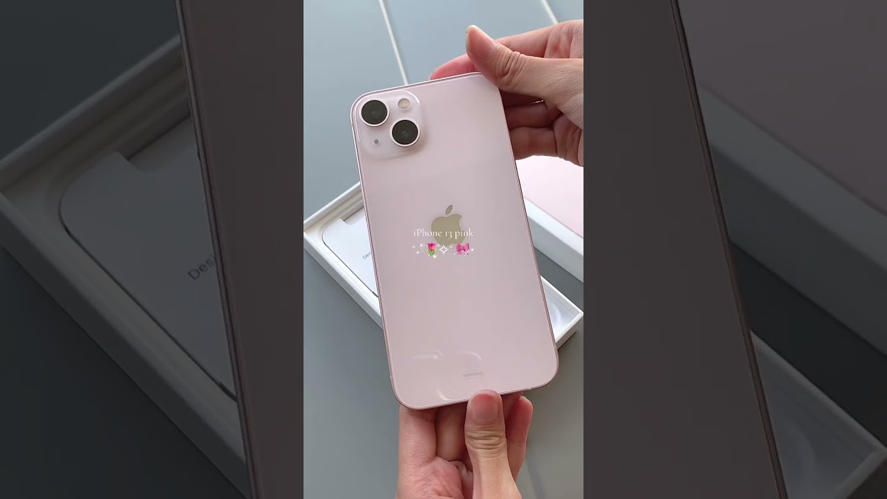 IPHONE 13 pink  #unboxing #iphone #iphone13 #trending #fyp