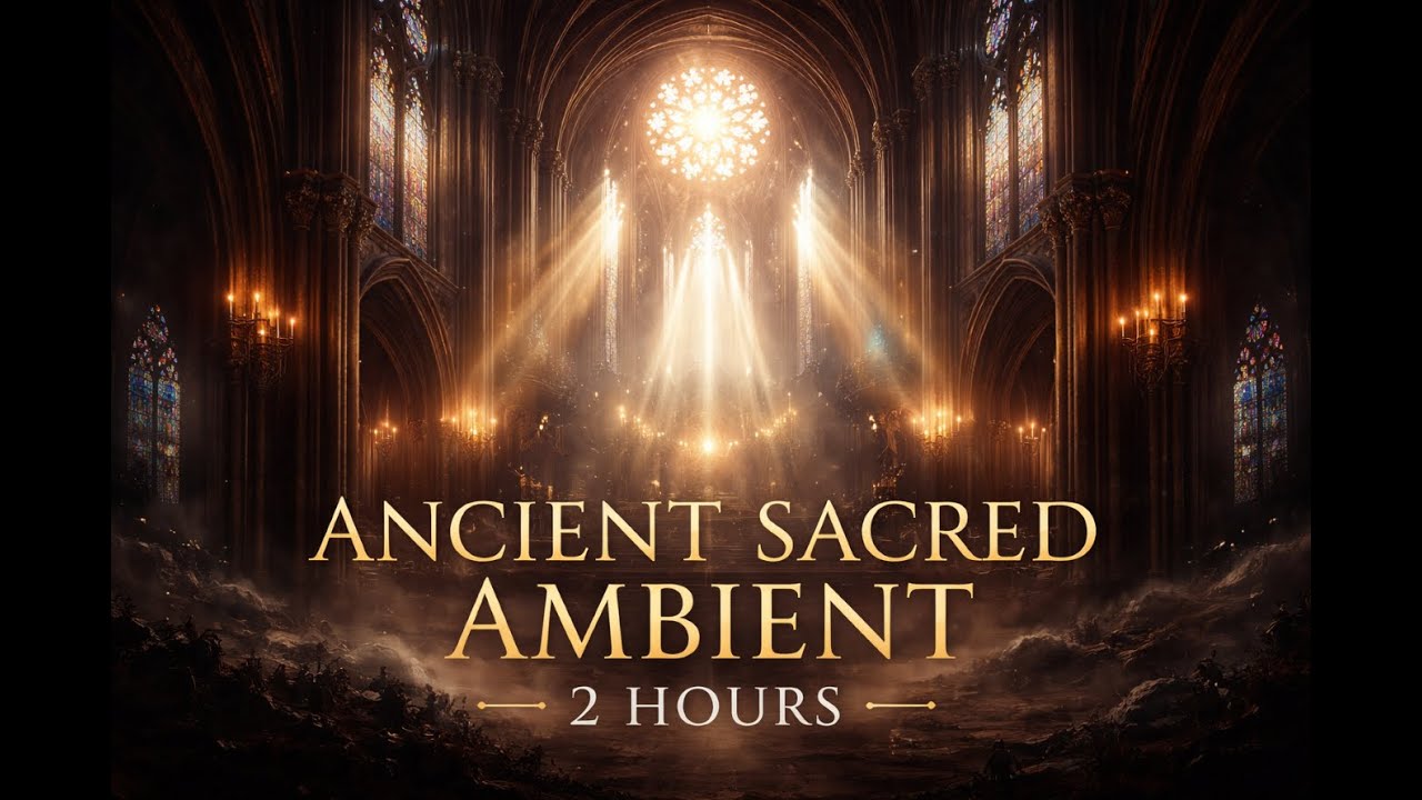 Ancient Sacred Ambient &mdash; 2 Hours of Organ Drones & Ethereal Choir | Deep Calm