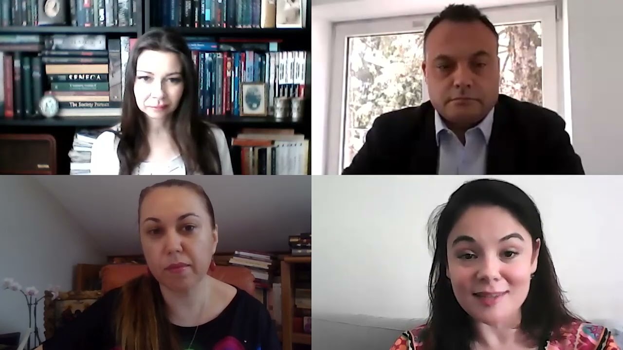 Lansare ”Cabinetul albastru” de Simona Preda, în dialog cu Cristina Bogdan și Adrian Lesenciuc