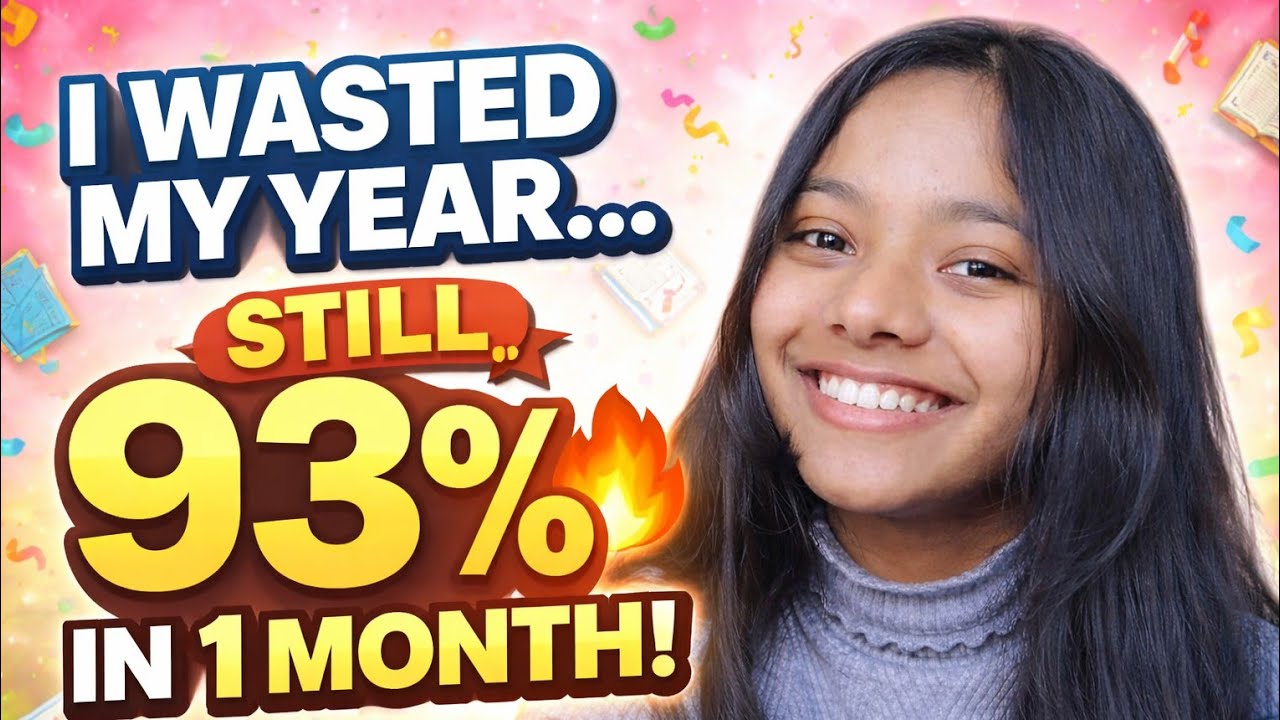 The Truth Behind My 93% in ICSE (Last 30 Days Strategy)