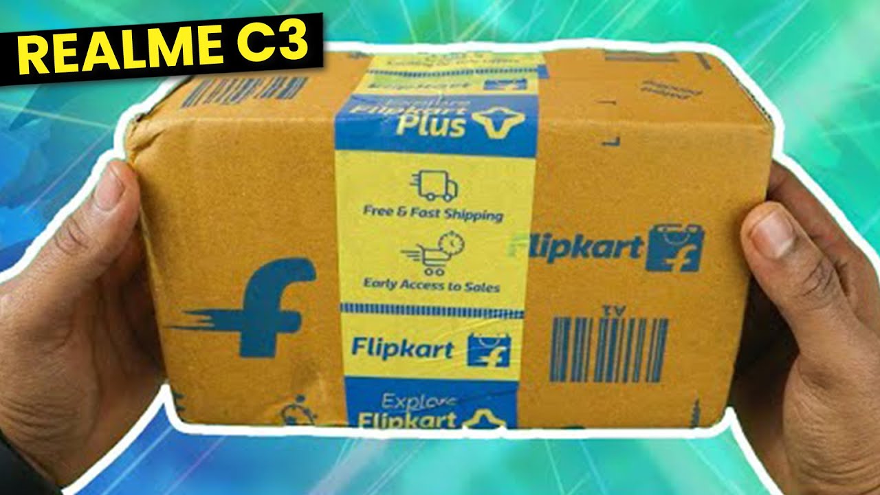 Realme C3 Unboxing (Flipkart sale unit) 😍😍😍