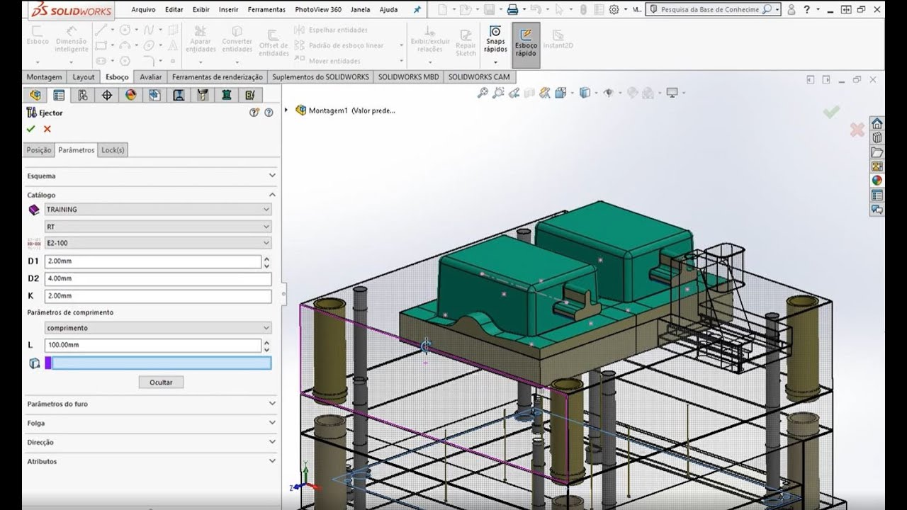 ESTRUTURANDO MOLDE EM POUCOS MINUTOS -  MOLDWORKS