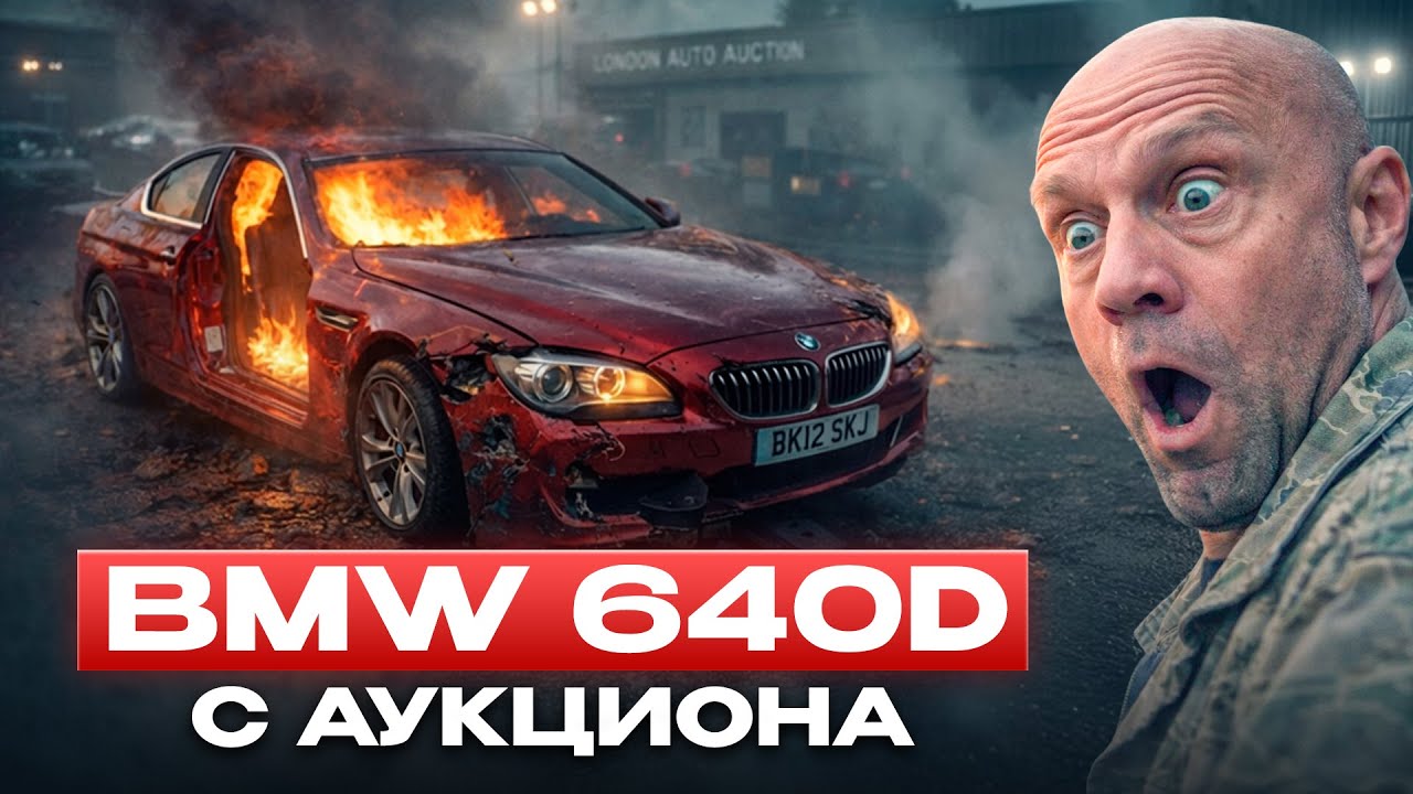 BMW 640d С АУКЦИОНА - ЭТО БЫЛО ОШИБКОЙ?