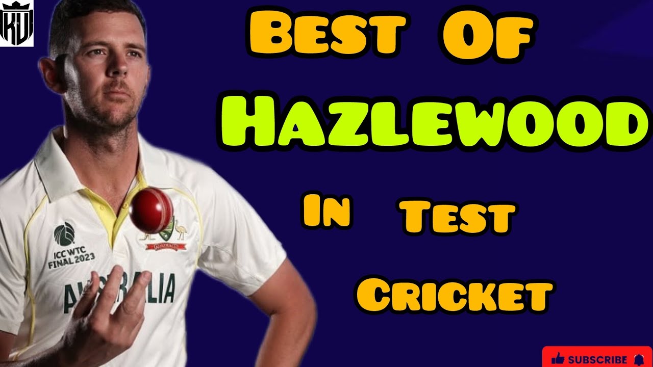 Best of Hazlewood in test cricket #kaleemubed22