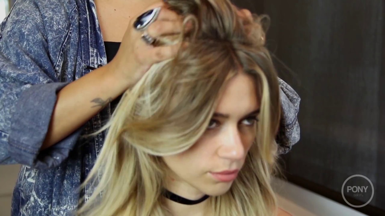 Pony Salon How-Tos For Hairdressers: Bardot Blow Dry [teaser]