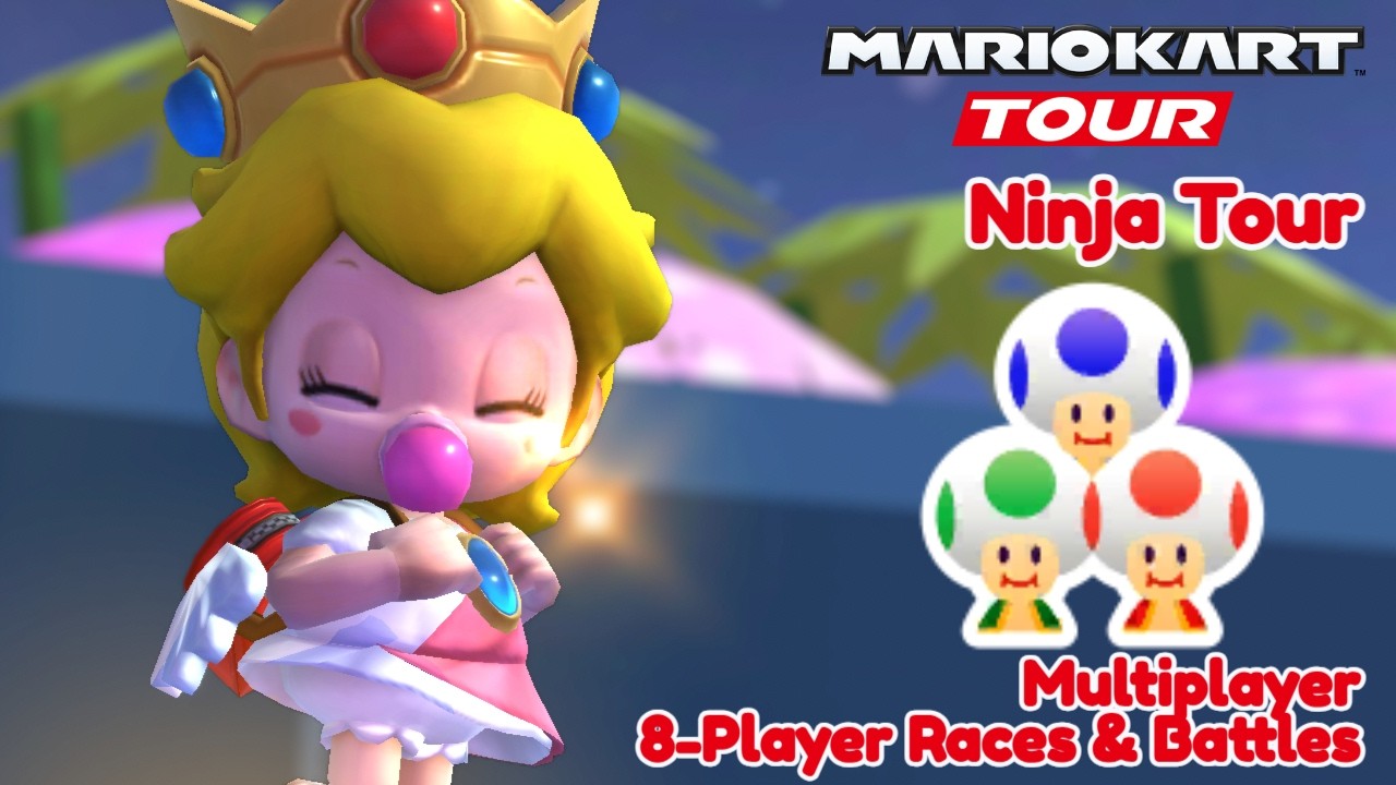 Mario Kart Tour - Ninja Tour 8-Player Races & Battles Live 🔴