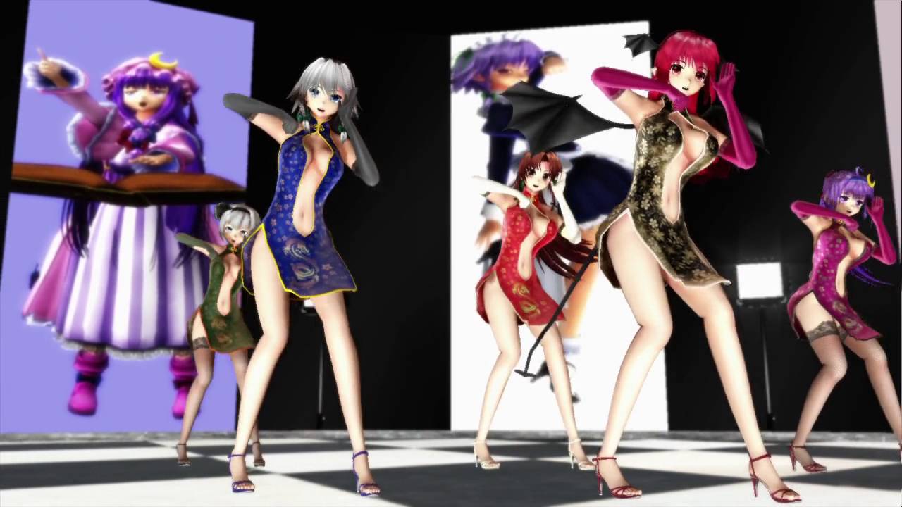 【東方MMD】一騎当千 【ミニチャイナ５人】