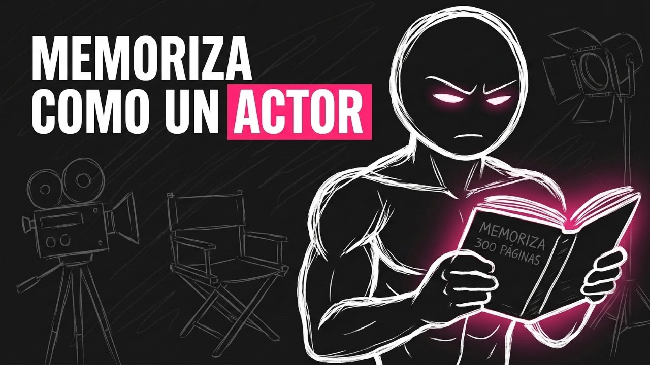 Cómo los actores de Hollywood memorizan 300 páginas en días (Es casi injusto)
