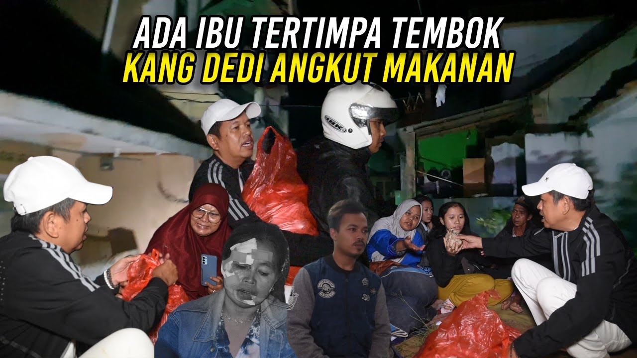 KANG DEDI TAK HADIR DI PENGADILAN AGAMA-ANGKUT MAKANAN PAKAI MOTOR-TENGOK IBU TERT1MPA TEMB0K