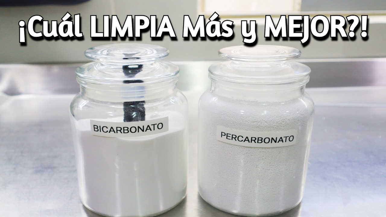💜 Limpia TODA tu CASA con PERCARBONATO | El Bicarbonato y Percarbonato NO son LO MISMO | Tips 