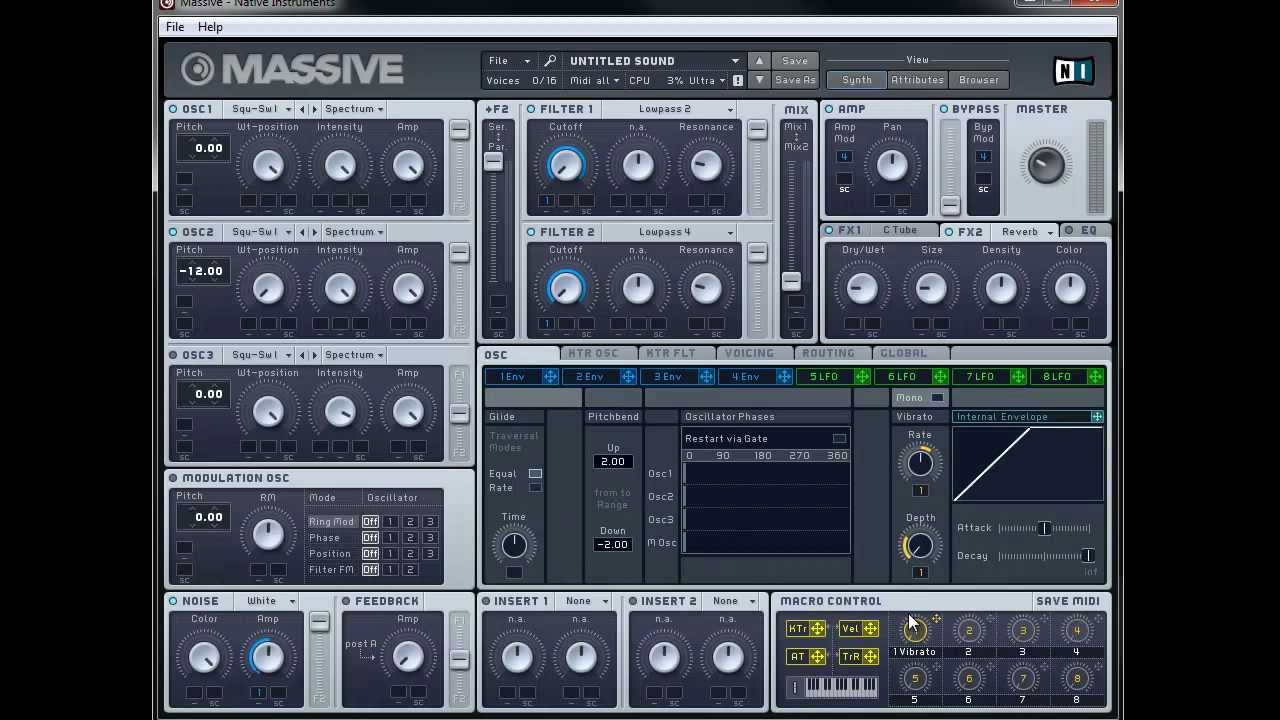 02 - Basic Synthesis : Funk Stabs Synth Tutorial