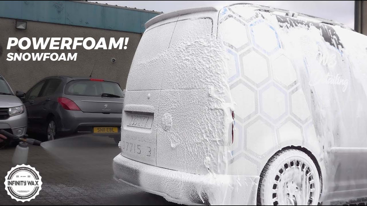 Powerfoam Snowfoam - Incredible Alkaline Cleaning Foam