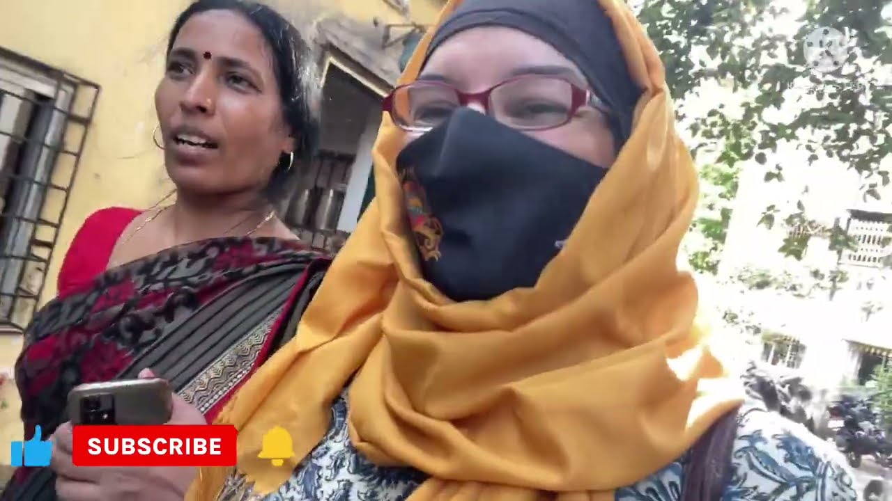جولة عفوية مع طفلي وراديكا في بزار قرية فرسوفا الهند🇮🇳humble bazaar of the village of Versova