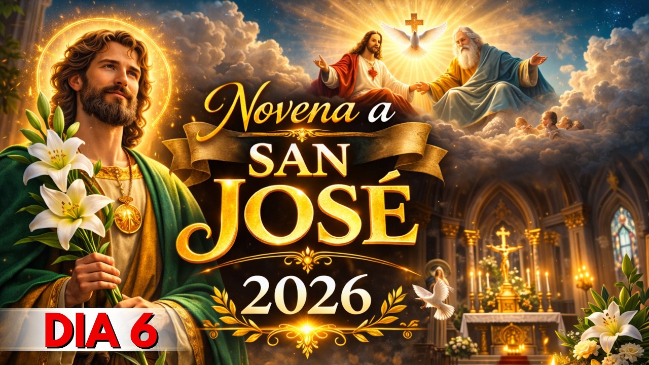 CUSTODIO Del REDENTOR-Novena a SAN JOSÉ-DÍA 6