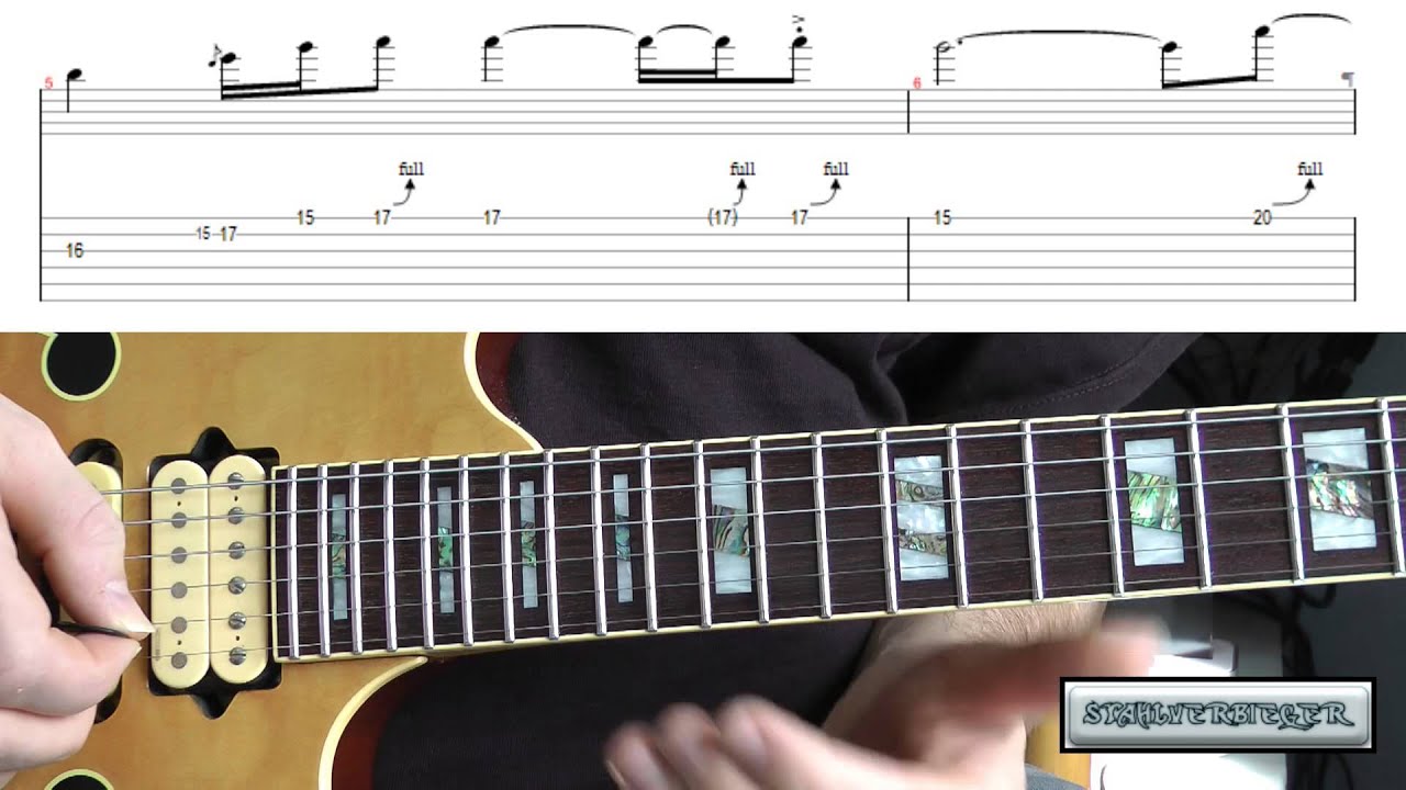 Gitarre lernen - Knocking On Heaven's Door - Guns´N´Roses - Solo1