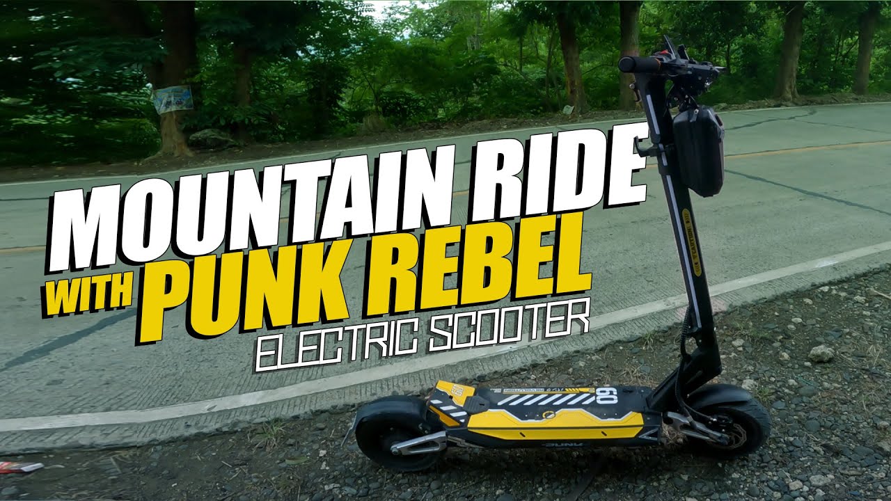 Punk Rebel on a hillside ride ( vista cafe )