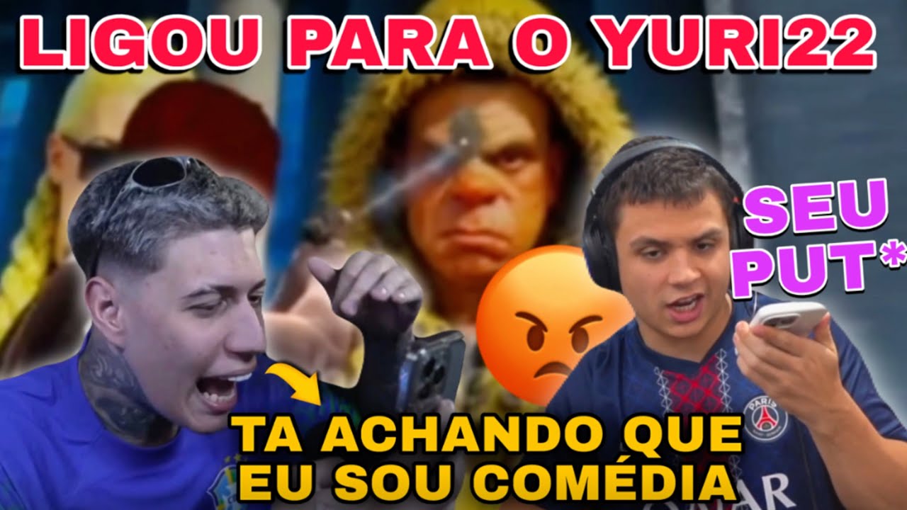 PAULINHO O LOKO FICOU PUT0? YURI22 ENTROU NA CAPITAL ATIROU NELE E DESINSTALOU O GTA!
