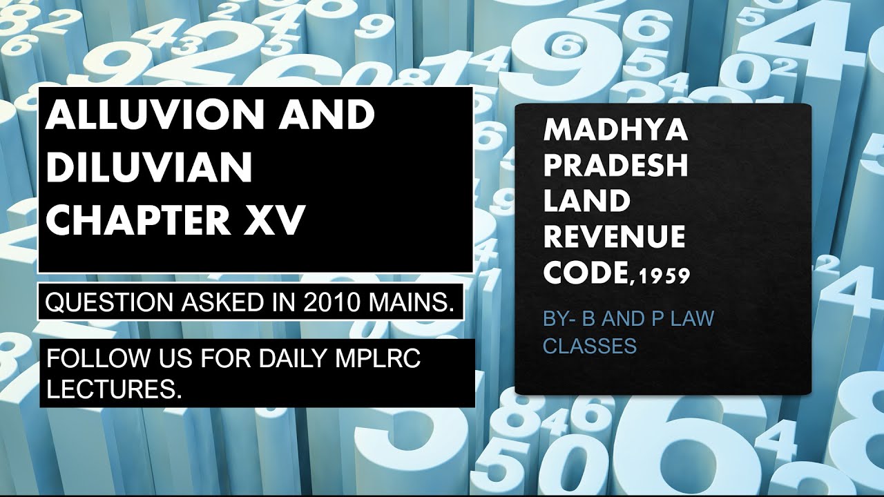 MADHYA PRADESH LAND REVENUE CODE,1959- SECTION 203 AND SECTION 204