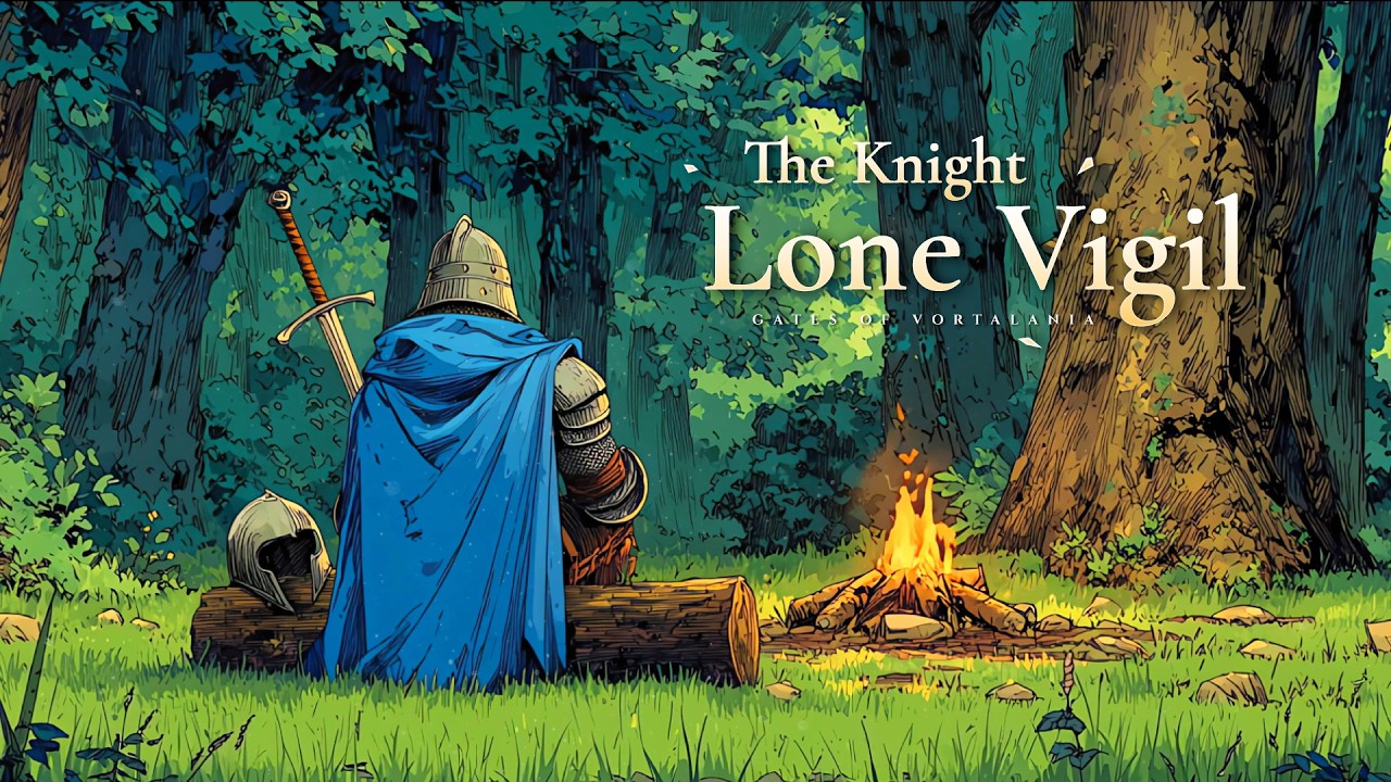 The Knight Lone Vigil | Medieval Fantasy Music for Relaxation