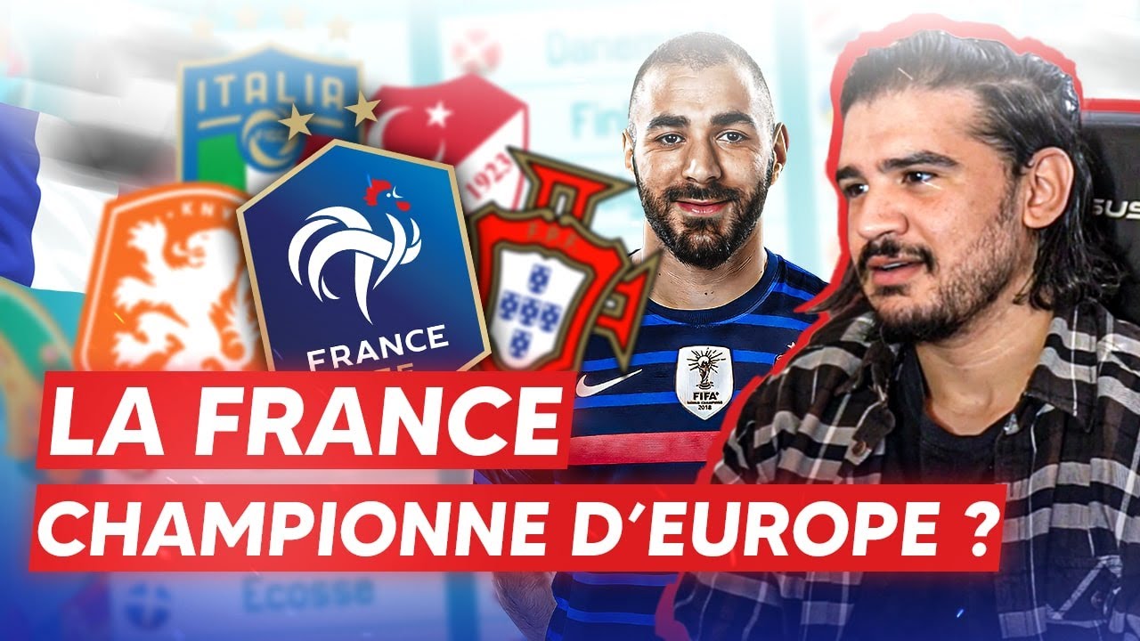LA FRANCE CHAMPIONNE D'EUROPE AVEC BENZEMA ?! - SIMULATION EURO 2021