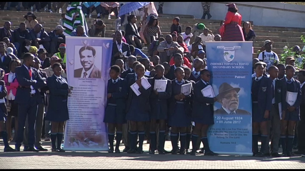 The funeral of the veteran Mr Herman Andimba Toivo ya Toivo