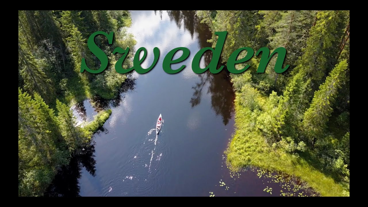 Sweden in Canoe - Amazing outdoor Trip - with Drone and Gopro