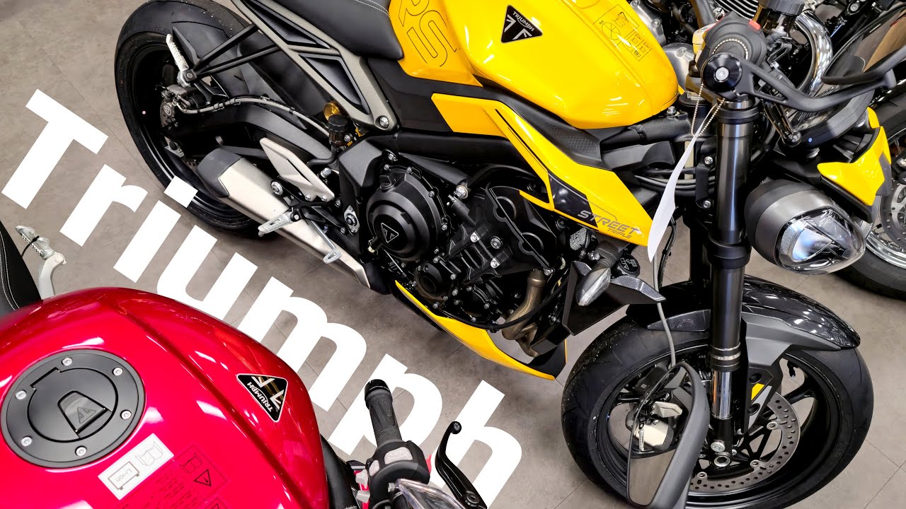 Motos TRIUMPH e seus Preços na Concessionária aqui nos Estados Unidos!