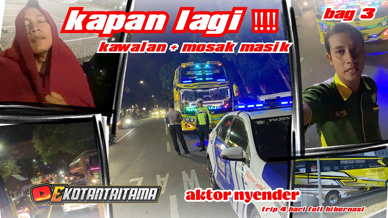 KAPAN LAGI GEURA‼️‼️KAWALAN + MOSAK-MASIK‼️‼️HINO RK DI AJAK LARI MALAM‼️‼️