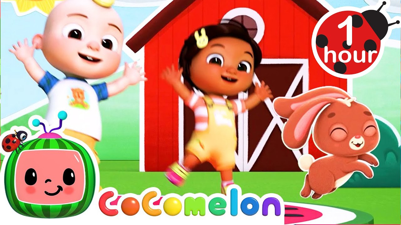 Hop Little Bunnies | Fun with JJ! | CoComelon Nursery Rhymes & Kids Songs