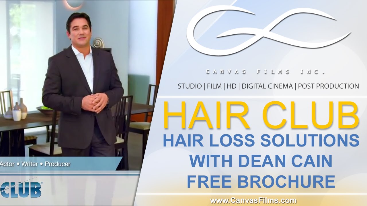DRTV Production Company | Hair Loss Solutions with Dean Cain - Free Brochure | Canvas Films