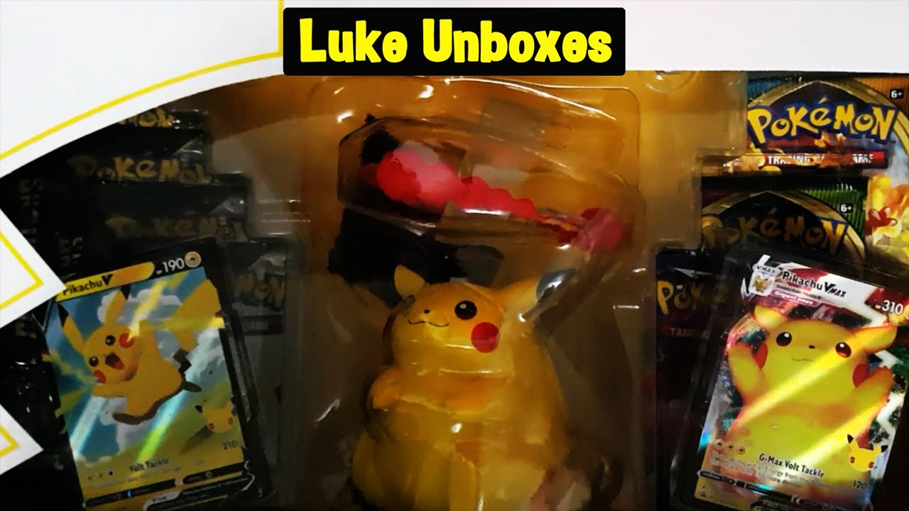 Pokemon Box Unbox - Celebrations Premium Figure Collection - Pikachu VMAX