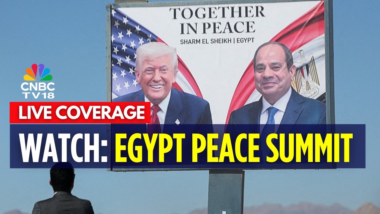 LIVE: Trump Meets World Leaders in Egypt | Trump Arrives in Sharm el-Sheikh for Gaza summit | N18G