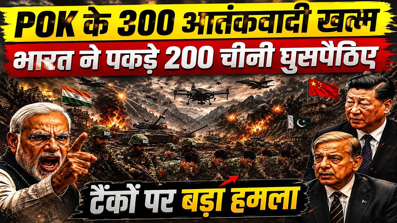 India's Biggest Strike in PoK? Pakistan's Military Posts Destroyed | China Left Shocked
