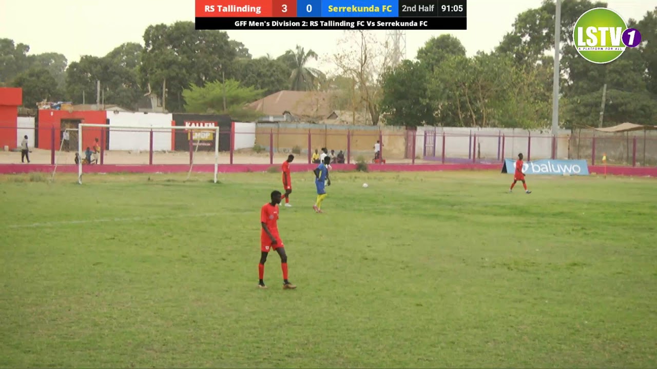GFF Men's Division 2: RS Tallinding FC Vs Serrekunda FC